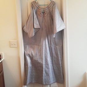 African maxi dress